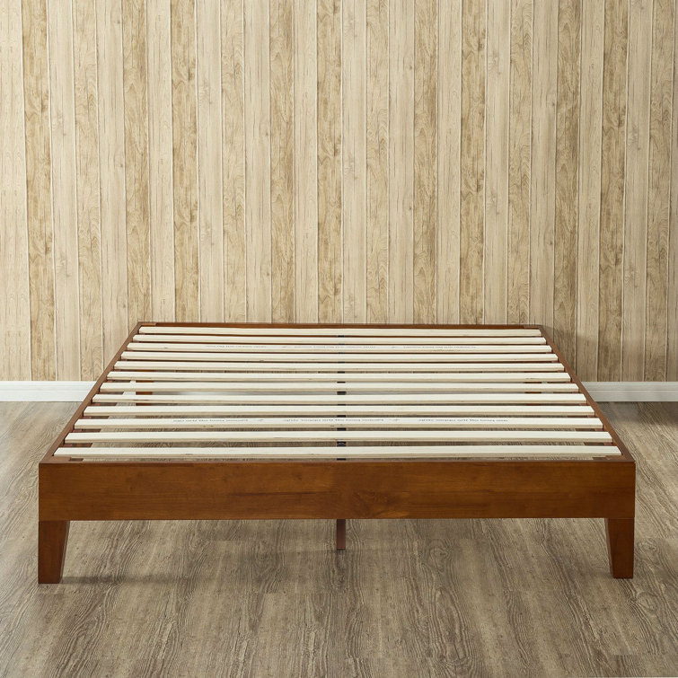 Solid cherry online platform bed